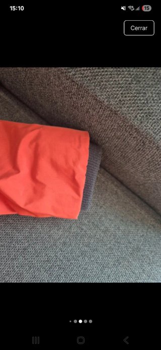 Chaqueta infantil naranja con capucha Mayoral