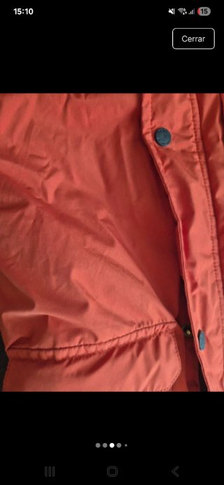 Chaqueta infantil naranja con capucha Mayoral