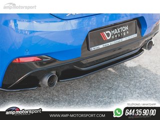 AÑADIDO DE DIFUSOR BMW X2 F39 2016-- NEGRO BRILLO