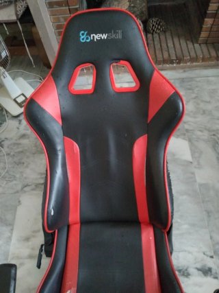 Silla Gamer Negra y Roja