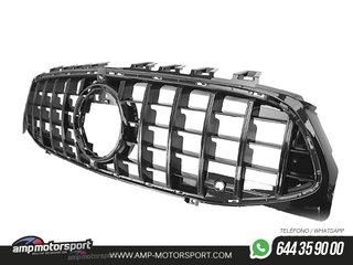 PARRILLA DELANTERA PANAMERICANA GT PARA MERCEDES CLA C118 / X118 2019-2023 - NEGRO