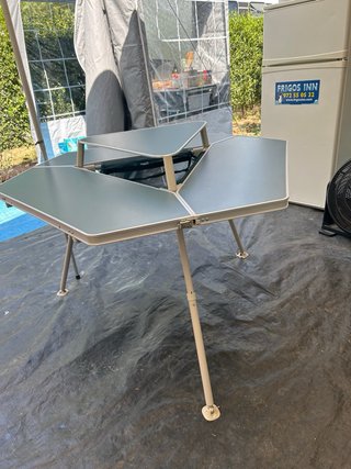 Mesa plegable camping 4-6 personas