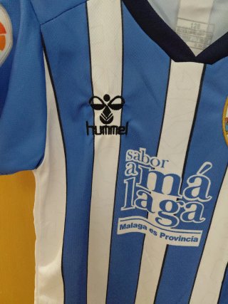 Equipación Fútbol Málaga Talla 6-8 Años 128 cm