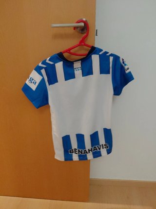 Equipación Fútbol Málaga Talla 6-8 Años 128 cm