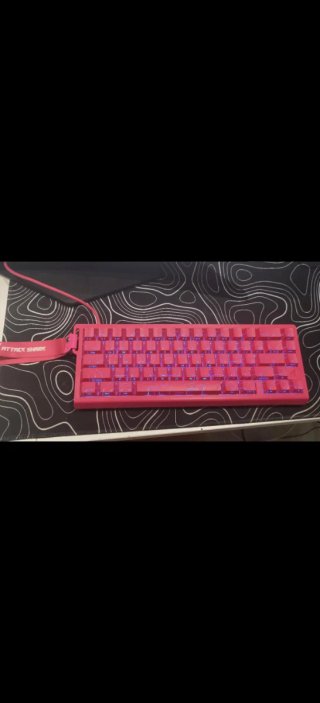 Teclado Attack Shark X68 HE Rosa