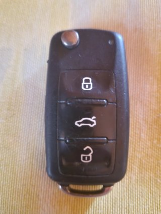 Llave Mando Original Seat Abatible