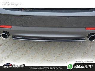 AÑADIDO DE DIFUSOR SAAB 9-3 AERO 2007-2011 NEGRO MATE