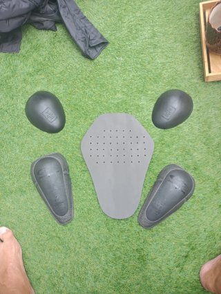Kit Protecciones Chaqueta Moto
