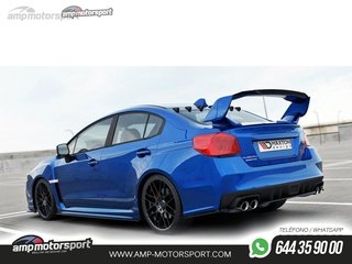 AÑADIDO DE DIFUSOR SUBARU WRX STI 2014-- NEGRO MATE