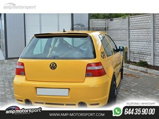 AÑADIDO DE DIFUSOR VW GOLF MK4 R32 1997-2003 NEGRO MATE