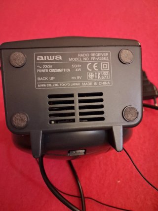 Radio despertador Aiwa FR-A35