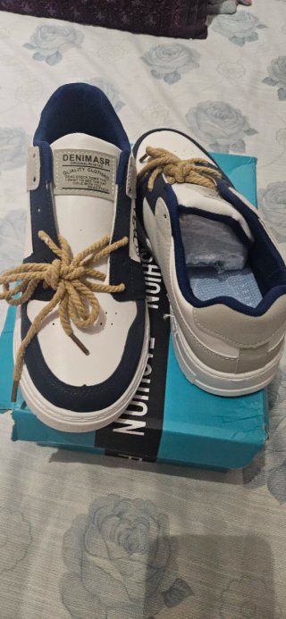 Zapatillas DENIMASR Azul y Blanco