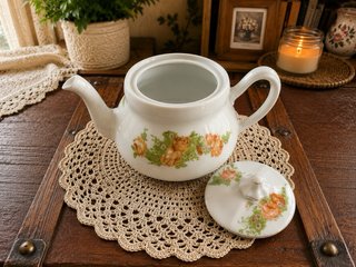 Limoges DRB tetera porcelana exclusiva y antigua