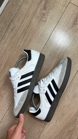 Adidas Samba Blancas y Negras