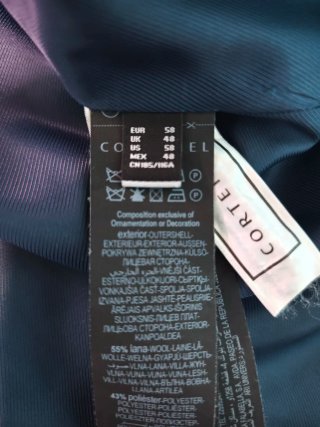 Traje Pedro del Hierro Azul Talla 58