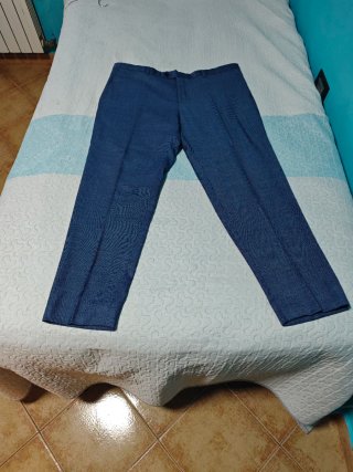 Traje Pedro del Hierro Azul Talla 58
