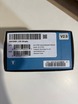 FODSPORTS M1-S PRO Intercomunicador Bluetooth
