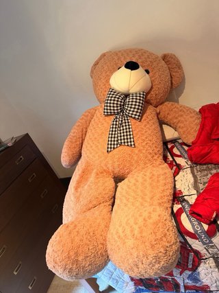 Oso de peluche gigante marrón