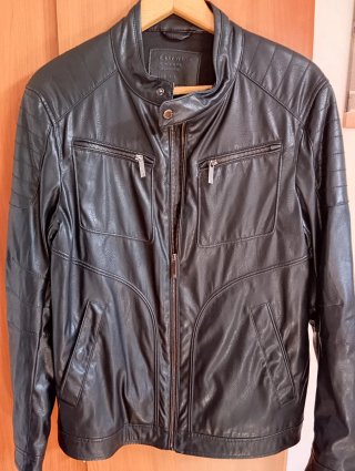 Cazadora cuero hombre Easy Wear Talla M