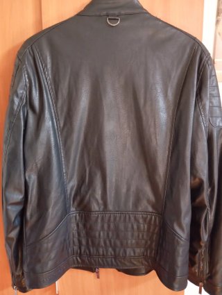 Cazadora cuero hombre Easy Wear Talla M