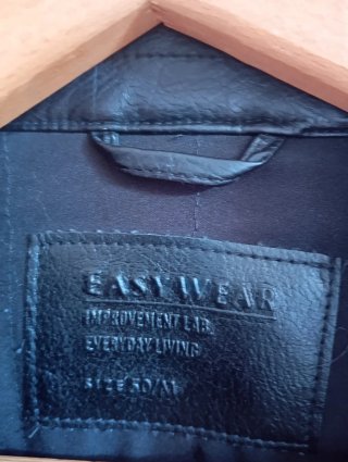 Cazadora cuero hombre Easy Wear Talla M