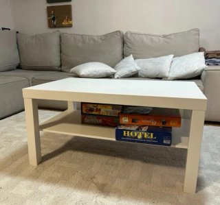 Mesa de centro IKEA Lack blanca