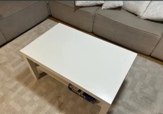 Mesa de centro IKEA Lack blanca