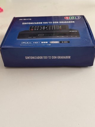 Sintonizador TDT/T2 con Grabador JN-821T2