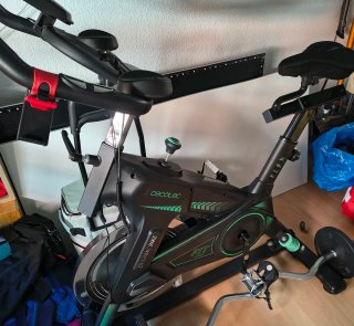 Bicicleta Estática Cecotec Negra/Verde