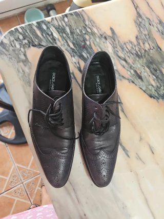 Zapatos Dolce & Gabbana Negros Cuero