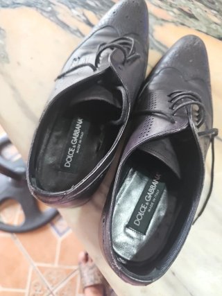Zapatos Dolce & Gabbana Negros Cuero