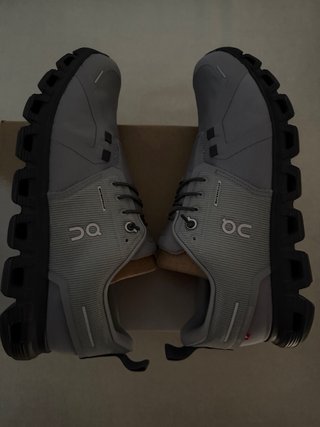 Zapatillas On Running Cloud 6 Waterproof Grises 42