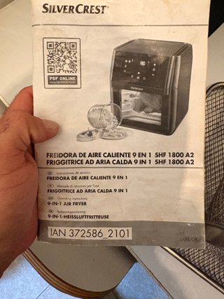 Freidora de Aire SilverCrest