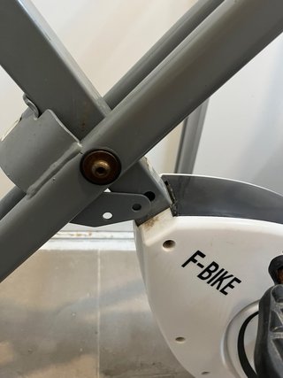 Ultrasport F-Bike 150 Bicicleta estática plegable