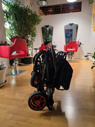 Silla eléctrica plegable KITTOS CARBON - 14,5kg