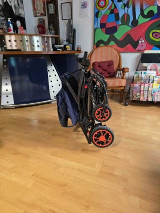 Silla eléctrica plegable KITTOS CARBON - 14,5kg