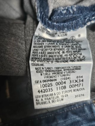 Levi's Engineered Jeans Vintage Y2K 31x34