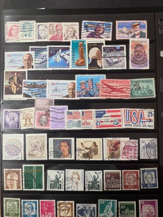 Lote de sellos de varios países