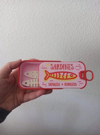 Joyero de viaje de sardinas Not Sardines