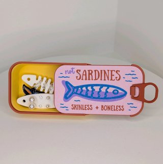 Joyero de viaje de sardinas Not Sardines