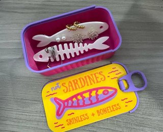Joyero de viaje de sardinas Not Sardines