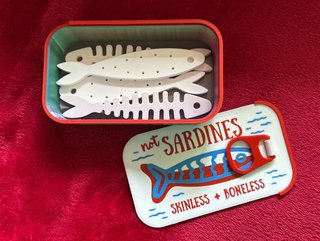 Joyero de viaje de sardinas Not Sardines