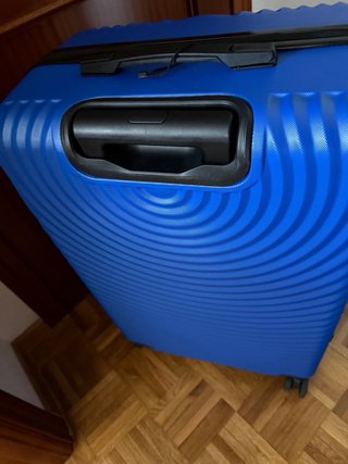 Maleta azul grande