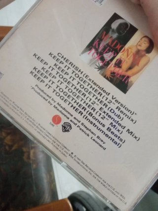 CD Madonna - Keep It Together Negociable