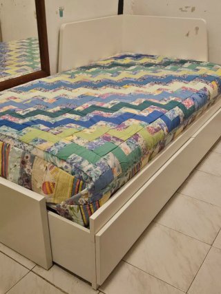 Cama extensible Flekke blanca