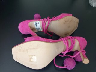 Zapatos Pedro Miralles Tacón Rosa