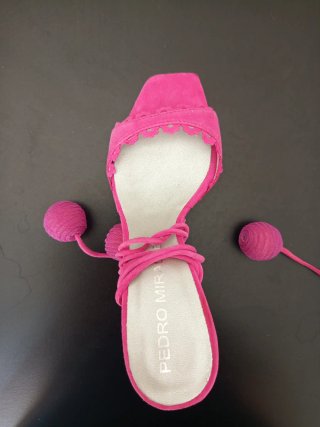 Zapatos Pedro Miralles Tacón Rosa