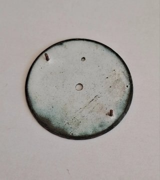 Quadrante Orologio Tasca Epoca Numeri Romani
