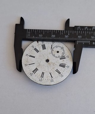 Quadrante Orologio Tasca Epoca Numeri Romani