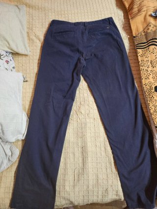 Pantalones Chinos Azules Talla 42
